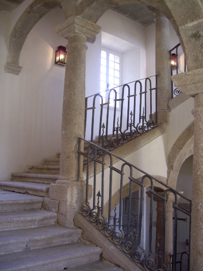 L'escalier restauré